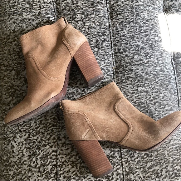 Tory Burch leather Boots Booties 7.5M - Picture 1 of 6